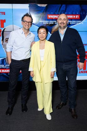 Alter Ego Paris Film Premiere Bruno Lavaine, Feichan Zeng, Nicolas Charlet attend Alter Ego Paris Film Premiere at UGC Les Halles on March 02, 2026 in Paris, France. Photo by Nasser Berzane ABACAPRESS.COM Paris France  Copyright: xBerzanexNasser ABACAx