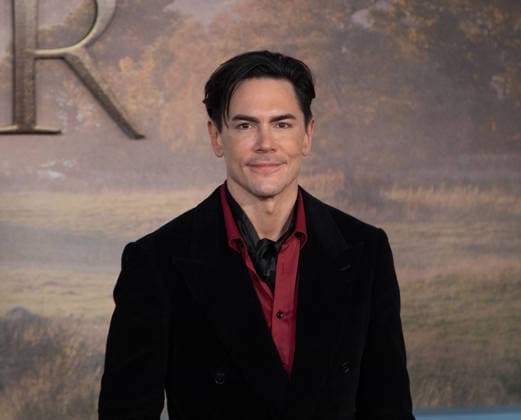 Tom Sandoval arrives on the red carpet at the premiere of Starz Outlander Season 8 at Alice Tully Hall on March 2, 2026 in New York City.  NYP20260302504 SERENAxXUxNING
