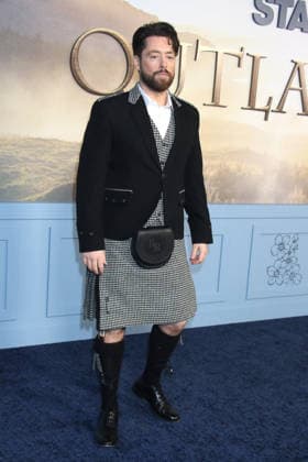 NEW YORK, NY - MARCH 2: Richard Rankin at the Starz Outlander season 8 premiere at Alice Tully Hall on March 02, 2026 in New York City. Copyright: xRWx