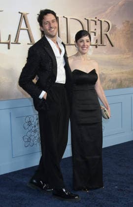 NEW YORK, NY - MARCH 2: CŽsar Domboy, Marli Davis at the Starz Outlander season 8 premiere at Alice Tully Hall on March 02, 2026 in New York City. Copyright: xRWx