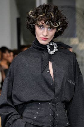 PFW - Weinsanto Runway A model walks the runway during the Weinsanto Womenswear Fall Winter 2026-2027 show as part of Paris Fashion Week on March 02, 2026 in Paris, France. Photo by Jana Call me J ABACAPRESS.COM Paris Ile de France France  Copyright: xJanaxCallxmexJ ABACAx