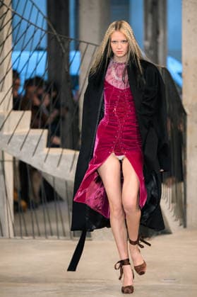 PFW - Weinsanto Runway A model walks the runway during the Weinsanto Womenswear Fall Winter 2026-2027 show as part of Paris Fashion Week on March 02, 2026 in Paris, France. Photo by Jana Call me J ABACAPRESS.COM Paris Ile de France France  Copyright: xJanaxCallxmexJ ABACAx