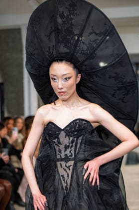 PFW - Weinsanto Runway A model walks the runway during the Weinsanto Womenswear Fall Winter 2026-2027 show as part of Paris Fashion Week on March 02, 2026 in Paris, France. Photo by Jana Call me J ABACAPRESS.COM Paris Ile de France France  Copyright: xJanaxCallxmexJ ABACAx