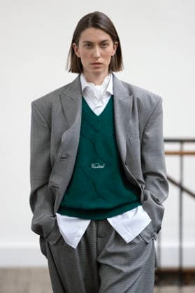 PFW - Vautrait Runway A model walks the runway during the Vautrait Womenswear Fall Winter 2026-2027 show as part of Paris Fashion Week on March 02, 2026 in Paris, France. Photo by Alain Gil Gonzalez ABACAPRESS.COM Paris France  Copyright: xGonzalezxAlain-Gil ABACAx