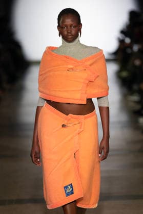 PFW - Julie Kegels Runway A model walks the runway during the Julie Kegels Womenswear Fall Winter 2026-2027 show as part of Paris Fashion Week on March 02, 2026 in Paris, France. Photo by Alain Gil Gonzalez ABACAPRESS.COM Paris France  Copyright: xGonzalezxAlain-Gil ABACAx