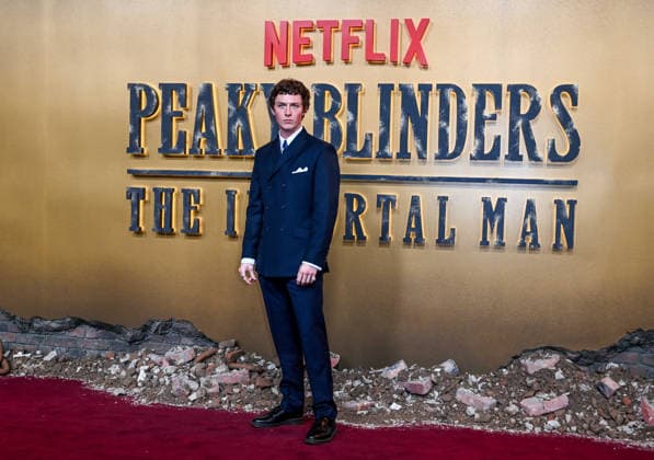 The Global Premiere of PEAKY BLINDERS: THE IMMORTAL MAN, 2nd March, 2026, Symphony Hall, Birmingham, England Harry Kirton poses upon arrival on the red carpet for the global premiere of the film Peaky Blinders: The Immortal Man in Birmingham, central England on March 2, 2026., Credit:Jules Annan Avalon England, Birmingham, Symphony Hall Copyright: xJulesxAnnanx xAvalonx 1079665534