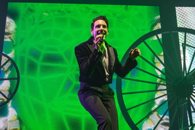 Music Concert - MIKA - Spinning Out Tour Mika performs the Spinning Out Tour on March 02, 2025 at Unipol Arena, Bologna, Italy. Casalecchio di Reno Unipol Arena Italy Copyright: xEmanuelaxVertollix xLiveMediax LPM_2323047