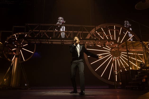 Music Concert - MIKA - Spinning Out Tour Mika performs the Spinning Out Tour on March 02, 2025 at Unipol Arena, Bologna, Italy. Casalecchio di Reno Unipol Arena Italy Copyright: xEmanuelaxVertollix xLiveMediax LPM_2323061