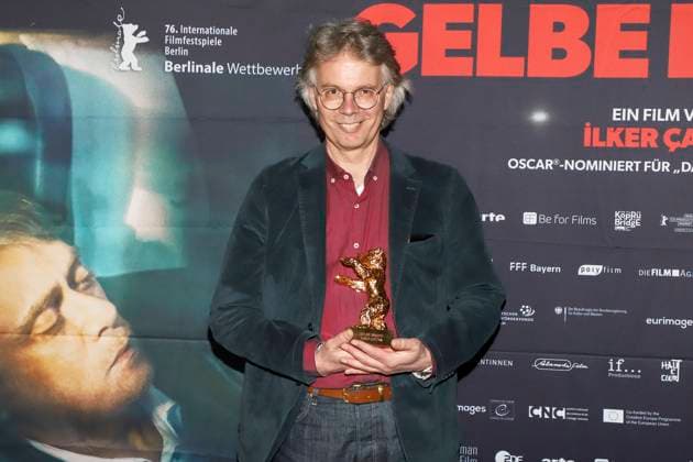 abb Ingo Fliess as guest at the Hamburg premiere of the movie Gelbe Briefe at Zeise Kinos on Monday 02 03 2026 in Hamburg Hamburg Germany