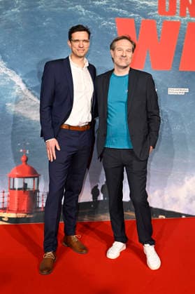 Axel Gerdau and Peter Wolf at the world premiere of the documentary On The Wave at Cinedom Cologne, 02 03 2026 Foto:xT.xNgox xFuturexImagex wave_6303