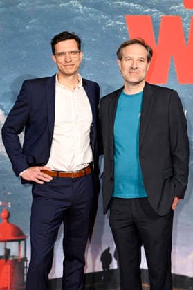 Axel Gerdau and Peter Wolf at the world premiere of the documentary On The Wave at Cinedom Cologne, 02 03 2026 Foto:xT.xNgox xFuturexImagex wave_6304