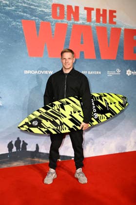 Sebastian Steudtner at the world premiere of the documentary On The Wave at Cinedom Cologne, 02 03 2026 Foto:xT.xNgox xFuturexImagex wave_6319