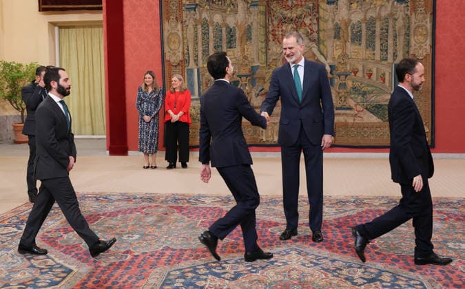 The King receives the XXVIII promotion of the CSSTIAE King Felipe VI receives in audience the XXVIII promotion of the Senior Corps of Systems and Information Technology of the State Administration CSSTIAE, in the Royal Palace of El Pardo, on March 3, 2026, in Madrid Spain This body, belonging to subgroup A1 of the General State Administration, is responsible for the planning and management of information and communications technology projects, the management of data processing centers, data protection and communications legislation, among other functions 03 MARCH 2026 Marta Ferná Madrid Madrid Spain  Copyright: xMartaxFernandezx 7333568