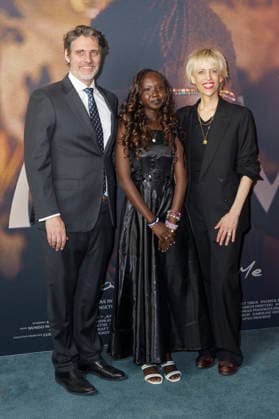 Ludwig Prince of Bavaria, Michelle Lemuya Ikeny and Katja Eichinger at the premiere of the feature film Nawi Dear Future Me in the Astor Film Lounge at Arri Munich, 02 03 2026 Foto:xN.xKolinzx xFuturexImagex nawi_6321