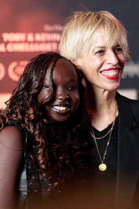 Michelle Lemuya Ikeny and Katja Eichinger at the premiere of the feature film Nawi Dear Future Me in the Astor Film Lounge at Arri Munich, 02 03 2026 Foto:xN.xKolinzx xFuturexImagex nawi_6330