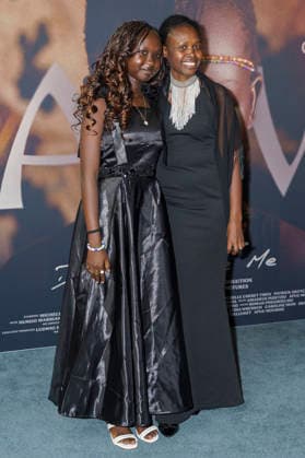Michelle Lemuya Ikeny and Milcah Cherotich at the premiere of the feature film Nawi Dear Future Me in the Astor Film Lounge at Arri Munich, 02 03 2026 Foto:xN.xKolinzx xFuturexImagex nawi_6339