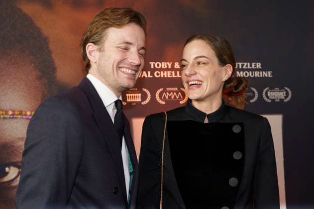 Franz Albrecht Hereditary Prince of Oettingen Spielberg with his wife Cleo von Adelsheim at the premiere of the movie Nawi Dear Future Me in the Astor Film Lounge at Arri Munich, 02 03 2026 Foto:xN.xKolinzx xFuturexImagex nawi_6347