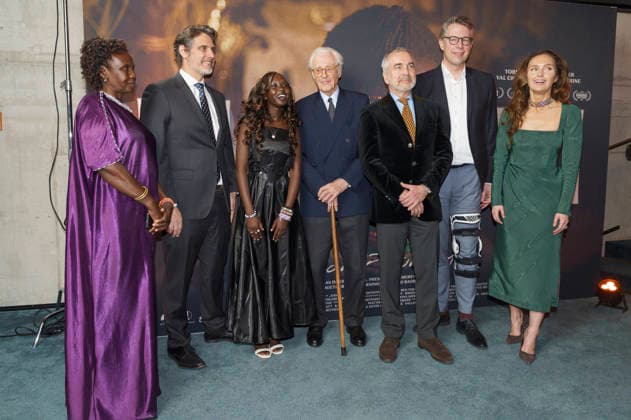 Anastasia Lemuya, Ludwig Prince of Bavaria, Michelle Lemuya Ikeny, Duke Franz of Bavaria, Thomas Greinwald, Markus Blume and Sophie Alexandra Princess of Bavaria at the premiere of the feature film Nawi Dear Future Me in the Astor Film Lounge at Arri Munich, 02 03 2026 Foto:xN.xKolinzx xFuturexImagex nawi_6354