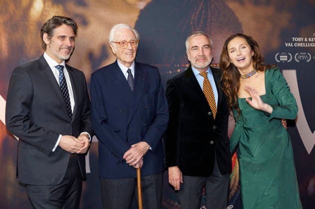 Ludwig Prince of Bavaria, Duke Franz of Bavaria, Thomas Greinwald and Sophie Alexandra Princess of Bavaria at the premiere of the feature film Nawi Dear Future Me in the Astor Film Lounge at Arri Munich, 02 03 2026 Foto:xN.xKolinzx xFuturexImagex nawi_6360