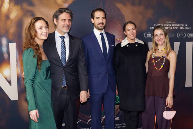 Sophie Alexandra Princess of Bavaria, Prince Philippos of Greece and Denmark, Princess Nina Nastassja Jade of Greece and Denmark and Ekaterina Princess of Hanover at the premiere of the feature film Nawi Dear Future Me in the Astor Film Lounge at Arri Munich, 02 03 2026 Foto:xN.xKolinzx xFuturexImagex nawi_6361