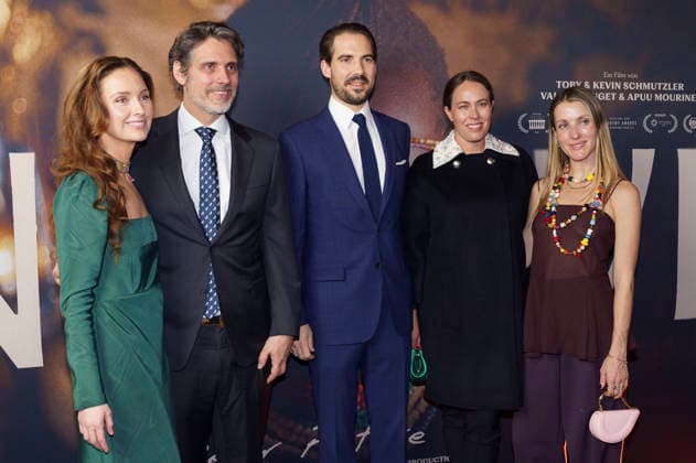 Sophie Alexandra Princess of Bavaria, Prince Philippos of Greece and Denmark, Princess Nina Nastassja Jade of Greece and Denmark and Ekaterina Princess of Hanover at the premiere of the feature film Nawi Dear Future Me in the Astor Film Lounge at Arri Munich, 02 03 2026 Foto:xN.xKolinzx xFuturexImagex nawi_6362