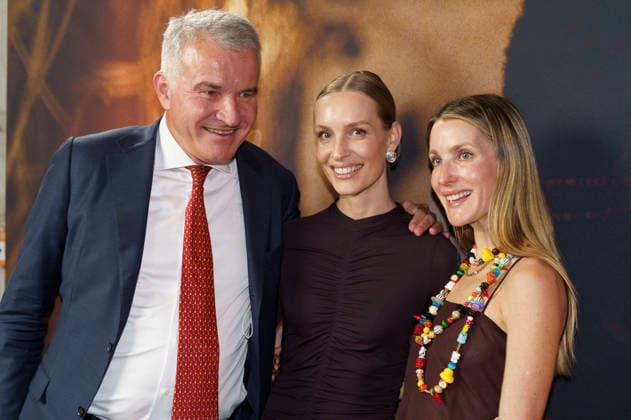 Daniel Terberger, Marlies Pia Pfeifhofer and Ekaterina Princess of Hanover at the premiere of the feature film Nawi Dear Future Me in the Astor Film Lounge at Arri Munich, 02 03 2026 Foto:xN.xKolinzx xFuturexImagex nawi_6365