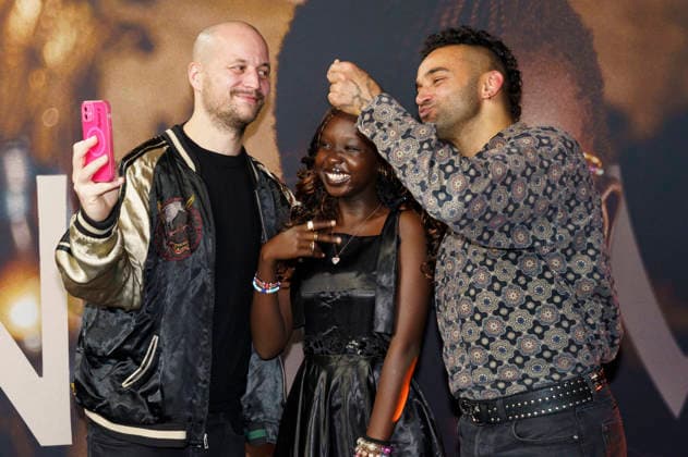 Michelle Lemuya Ikeny with guests at the premiere of the feature film Nawi Dear Future Me in the Astor Film Lounge at Arri Munich, 02 03 2026 Foto:xN.xKolinzx xFuturexImagex nawi_6367