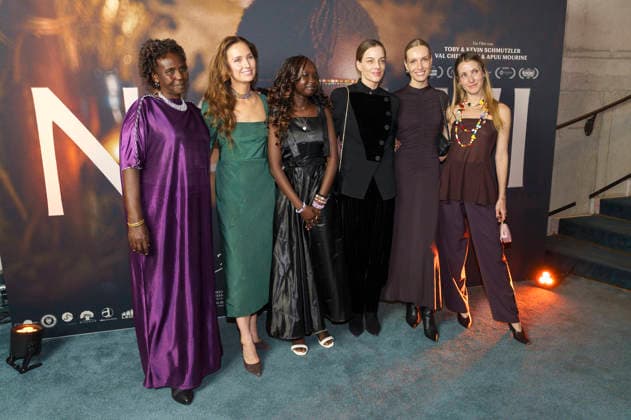 Anastasia Lemuya, Sophie Alexandra Princess of Bavaria, Michelle Lemuya Ikeny, Cleo von Adelsheim, Marlies Pia Pfeifhofer and Ekaterina Princess of Hanover at the premiere of the feature film Nawi Dear Future Me in the Astor Film Lounge at Arri Munich, 02 03 2026 Foto:xN.xKolinzx xFuturexImagex nawi_6369