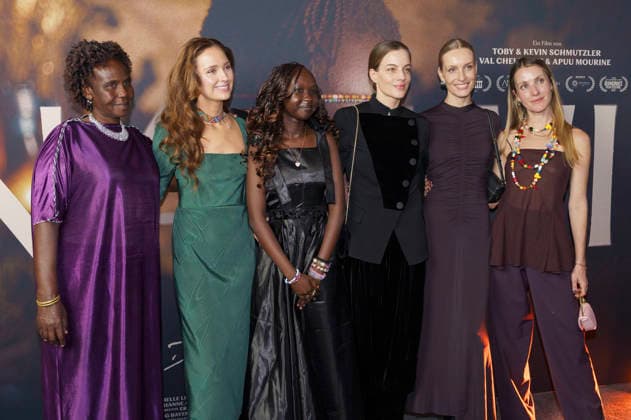 Anastasia Lemuya, Sophie Alexandra Princess of Bavaria, Michelle Lemuya Ikeny, Cleo von Adelsheim, Marlies Pia Pfeifhofer and Ekaterina Princess of Hanover at the premiere of the feature film Nawi Dear Future Me in the Astor Film Lounge at Arri Munich, 02 03 2026 Foto:xN.xKolinzx xFuturexImagex nawi_6371