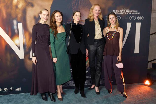 Marlies Pia Pfeifhofer, Sophie Alexandra Princess of Bavaria, Cleo von Adelsheim, Elisabeth Duchess in Bavaria Terberger and Ekaterina Princess of Hanover at the premiere of the feature film Nawi Dear Future Me in the Astor Film Lounge at Arri Munich, 02 03 2026 Foto:xN.xKolinzx xFuturexImagex nawi_6376