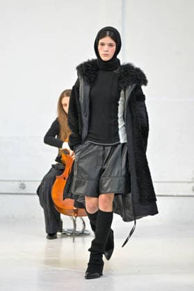 PFW - Demoo Runway A model walks the runway during the Démoo Womenswear Fall Winter 2026-2027 show as part of Paris Fashion Week on March 03, 2026 in Paris, France. Photo by Jana Call me J ABACAPRESS.COM Paris Ile de France France  Copyright: xJanaxCallxmexJ ABACAx