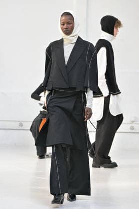 PFW - Demoo Runway A model walks the runway during the Démoo Womenswear Fall Winter 2026-2027 show as part of Paris Fashion Week on March 03, 2026 in Paris, France. Photo by Jana Call me J ABACAPRESS.COM Paris Ile de France France  Copyright: xJanaxCallxmexJ ABACAx