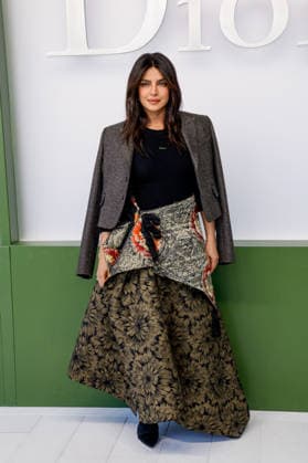 Priyanka Chopra Jonas at the photocall of Christian Dior Women Ready to Wear Fall Winter 2026 2027 Collection fashion show during Paris Fashion Week PFW at Jardin des Tuileries, in Paris, France, on March 3rd, 2026 Olivier Borde Bestimage Photocall of Christian Dior Women Ready to Wear Fall Winter 2026 2027 Collection fashion show, during Paris Fashion Week at Jardin des Tuileries, in Paris, France, on March 3rd, 2026 Paris France  Copyright: xOLIVIERxBORDEx xBESTIMAGExOLIVIERxBORDEx xBESTIMAGEx