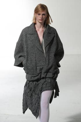 PFW - Maitrepierre Runway A model walks the runway during the Maitrepierre Womenswear Fall Winter 2026-2027 show as part of Paris Fashion Week on March 3, 2026 in Paris, France. Photo by Alain Gil Gonzalez ABACAPRESS.COM Paris France  Copyright: xGonzalezxAlain-Gil ABACAx
