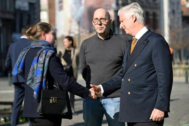 King Philippe visited the non-profit organization DIOGENES BRUSSELS, BELGIUM - MARCH 03 : King Philippe visited the non-profit organization DIOGENES, a service that helps the homeless and aims to reconnect people living on the streets with the rest of society. The King met with homeless individuals and learned about the organization s operations. He then chaired a roundtable discussion with DIOGENES staff, representatives from various partner organizations, and experts in the fields of homelessness and poverty on March 3, 2026 in Brussels, Belgium, 03 03 2026 Brussels Belgium  Copyright: xDidierxLebrunx