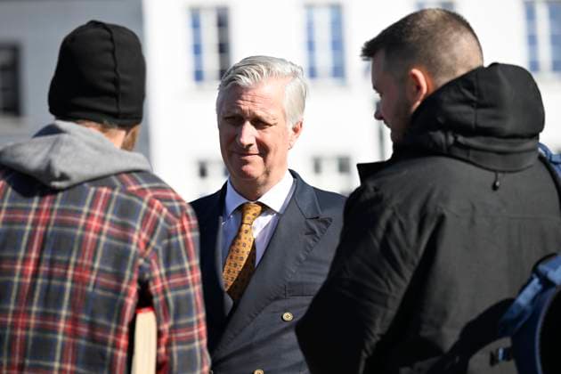 King Philippe visited the non-profit organization DIOGENES BRUSSELS, BELGIUM - MARCH 03 : King Philippe visited the non-profit organization DIOGENES, a service that helps the homeless and aims to reconnect people living on the streets with the rest of society. The King met with homeless individuals and learned about the organization s operations. He then chaired a roundtable discussion with DIOGENES staff, representatives from various partner organizations, and experts in the fields of homelessness and poverty on March 3, 2026 in Brussels, Belgium, 03 03 2026 Brussels Belgium  Copyright: xDidierxLebrunx