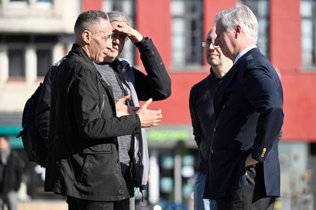 King Philippe visited the non-profit organization DIOGENES BRUSSELS, BELGIUM - MARCH 03 : King Philippe visited the non-profit organization DIOGENES, a service that helps the homeless and aims to reconnect people living on the streets with the rest of society. The King met with homeless individuals and learned about the organization s operations. He then chaired a roundtable discussion with DIOGENES staff, representatives from various partner organizations, and experts in the fields of homelessness and poverty on March 3, 2026 in Brussels, Belgium, 03 03 2026 Brussels Belgium  Copyright: xDidierxLebrunx