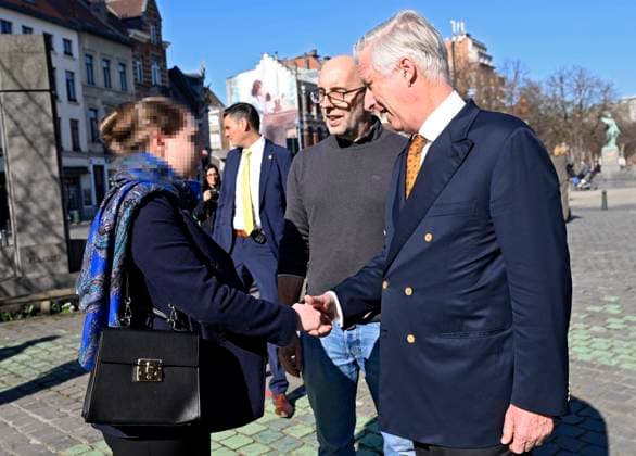 King Philippe visited the non-profit organization DIOGENES BRUSSELS, BELGIUM - MARCH 03 : King Philippe visited the non-profit organization DIOGENES, a service that helps the homeless and aims to reconnect people living on the streets with the rest of society. The King met with homeless individuals and learned about the organization s operations. He then chaired a roundtable discussion with DIOGENES staff, representatives from various partner organizations, and experts in the fields of homelessness and poverty on March 3, 2026 in Brussels, Belgium, 03 03 2026 Brussels Belgium  Copyright: xDidierxLebrunx