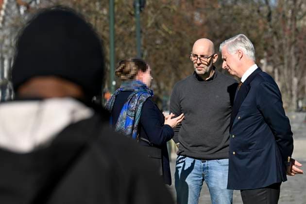 King Philippe visited the non-profit organization DIOGENES BRUSSELS, BELGIUM - MARCH 03 : King Philippe visited the non-profit organization DIOGENES, a service that helps the homeless and aims to reconnect people living on the streets with the rest of society. The King met with homeless individuals and learned about the organization s operations. He then chaired a roundtable discussion with DIOGENES staff, representatives from various partner organizations, and experts in the fields of homelessness and poverty on March 3, 2026 in Brussels, Belgium, 03 03 2026 Brussels Belgium  Copyright: xDidierxLebrunx