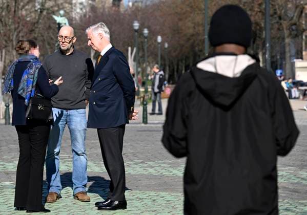 King Philippe visited the non-profit organization DIOGENES BRUSSELS, BELGIUM - MARCH 03 : King Philippe visited the non-profit organization DIOGENES, a service that helps the homeless and aims to reconnect people living on the streets with the rest of society. The King met with homeless individuals and learned about the organization s operations. He then chaired a roundtable discussion with DIOGENES staff, representatives from various partner organizations, and experts in the fields of homelessness and poverty on March 3, 2026 in Brussels, Belgium, 03 03 2026 Brussels Belgium  Copyright: xDidierxLebrunx