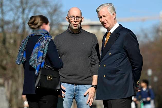 King Philippe visited the non-profit organization DIOGENES BRUSSELS, BELGIUM - MARCH 03 : King Philippe visited the non-profit organization DIOGENES, a service that helps the homeless and aims to reconnect people living on the streets with the rest of society. The King met with homeless individuals and learned about the organization s operations. He then chaired a roundtable discussion with DIOGENES staff, representatives from various partner organizations, and experts in the fields of homelessness and poverty on March 3, 2026 in Brussels, Belgium, 03 03 2026 Brussels Belgium  Copyright: xDidierxLebrunx