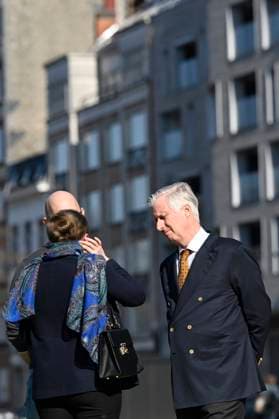 King Philippe visited the non-profit organization DIOGENES BRUSSELS, BELGIUM - MARCH 03 : King Philippe visited the non-profit organization DIOGENES, a service that helps the homeless and aims to reconnect people living on the streets with the rest of society. The King met with homeless individuals and learned about the organization s operations. He then chaired a roundtable discussion with DIOGENES staff, representatives from various partner organizations, and experts in the fields of homelessness and poverty on March 3, 2026 in Brussels, Belgium, 03 03 2026 Brussels Belgium  Copyright: xDidierxLebrunx