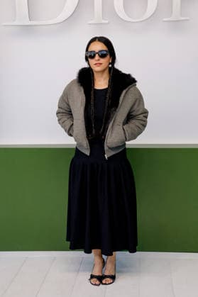Hafsia Herzi au photocall du défilé Christian Dior Collection Femme Prêt à Porter Automne Hiver 2026 2027 lors de la Fashion Week de Paris PFW au Jardin des Tuileries, à Paris, France, le 3 mars 2026 Olivier Borde Bestimage Photocall of Christian Dior Women Ready to Wear Fall Winter 2026 2027 Collection fashion show, during Paris Fashion Week at Jardin des Tuileries, in Paris, France, on March 3rd, 2026 Paris France  Copyright: xOLIVIERxBORDEx xBESTIMAGExOLIVIERxBORDEx xBESTIMAGEx