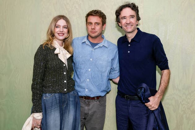 Fashion designer Jonathan Anderson between Natalia Vodianova and Antoine Arnault at the greeting of Christian Dior Collection Femme Prêt à Porter Automne Hiver 2026 2027 fashion show during Paris Fashion Week PFW at Jardin des Tuileries, in Paris, France, on March 3rd, 2026 Olivier Borde Bestimage Greeting of Christian Dior Women Ready to Wear Fall Winter 2026 2027 Collection fashion show, during Paris Fashion Week at Jardin des Tuileries, in Paris, France, on March 3rd, 2026 Paris France  Copyright: xOLIVIERxBORDEx xBESTIMAGExOLIVIERxBORDEx xBESTIMAGEx