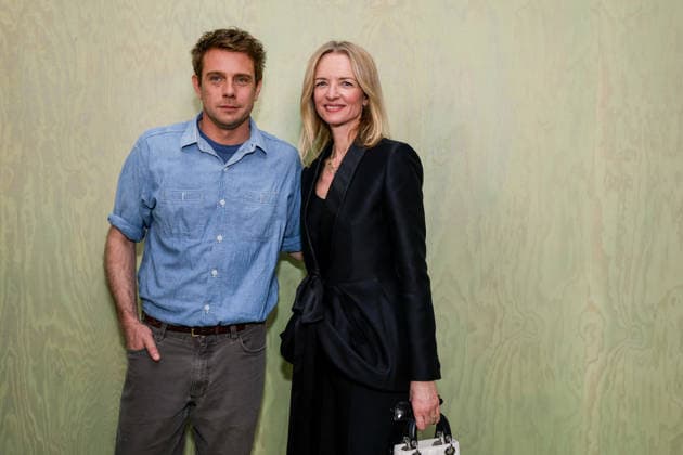 Fashion designer Jonathan Anderson with Delphine Arnault at the greeting of Christian Dior Collection Femme Prêt à Porter Automne Hiver 2026 2027 fashion show during Paris Fashion Week PFW at Jardin des Tuileries, in Paris, France, on March 3rd, 2026 Olivier Borde Bestimage Greeting of Christian Dior Women Ready to Wear Fall Winter 2026 2027 Collection fashion show, during Paris Fashion Week at Jardin des Tuileries, in Paris, France, on March 3rd, 2026 Paris France  Copyright: xOLIVIERxBORDEx xBESTIMAGExOLIVIERxBORDEx xBESTIMAGEx