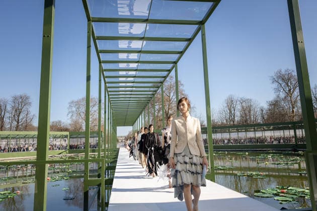 PFW - Dior Runway A model walks the runway during the Christian Dior Womenswear Fall Winter 2026-2027 show as part of Paris Fashion Week on March 3, 2026 in Paris, France. Photo by Alexis Jumeau ABACAPRESS.COM Paris France  Copyright: xJumeauxAlexis ABACAx
