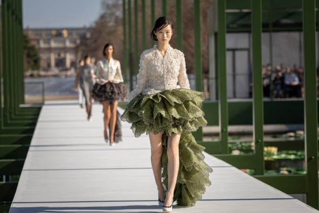 PFW - Dior Runway A model walks the runway during the Christian Dior Womenswear Fall Winter 2026-2027 show as part of Paris Fashion Week on March 3, 2026 in Paris, France. Photo by Alexis Jumeau ABACAPRESS.COM Paris France  Copyright: xJumeauxAlexis ABACAx