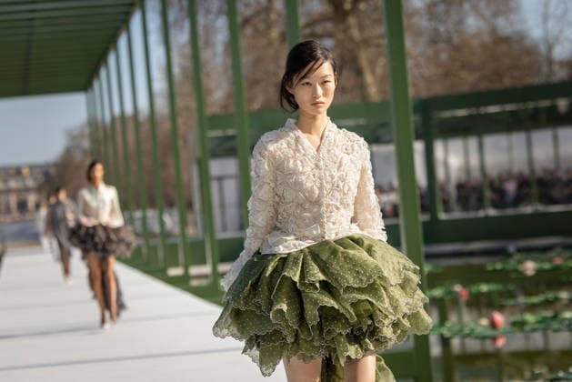 PFW - Dior Runway A model walks the runway during the Christian Dior Womenswear Fall Winter 2026-2027 show as part of Paris Fashion Week on March 3, 2026 in Paris, France. Photo by Alexis Jumeau ABACAPRESS.COM Paris France  Copyright: xJumeauxAlexis ABACAx