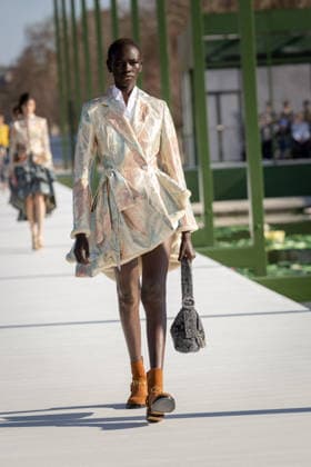 PFW - Dior Runway A model walks the runway during the Christian Dior Womenswear Fall Winter 2026-2027 show as part of Paris Fashion Week on March 3, 2026 in Paris, France. Photo by Alexis Jumeau ABACAPRESS.COM Paris France  Copyright: xJumeauxAlexis ABACAx