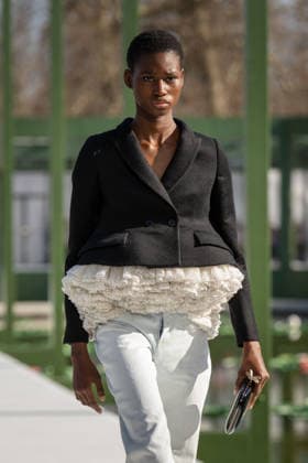 PFW - Dior Runway A model walks the runway during the Christian Dior Womenswear Fall Winter 2026-2027 show as part of Paris Fashion Week on March 3, 2026 in Paris, France. Photo by Alexis Jumeau ABACAPRESS.COM Paris France  Copyright: xJumeauxAlexis ABACAx